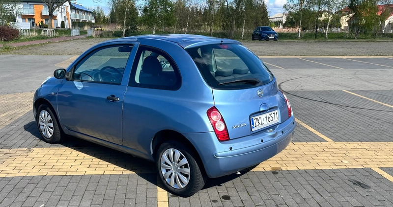 Nissan Micra cena 8400 przebieg: 86000, rok produkcji 2006 z Kołobrzeg małe 326